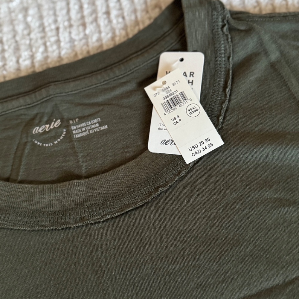 Aerie Oversized Fun Treat or Treat Graphic Tee T-Shirt, Fall or Halloween - Picture 2 of 3